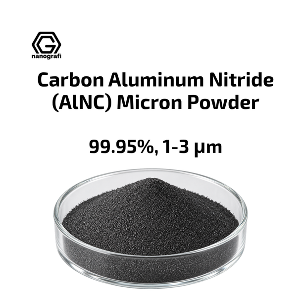 Carbon Aluminum Nitride (AlNC) Micron Powder, Purity: 99.95%, Size: 1-3 µm