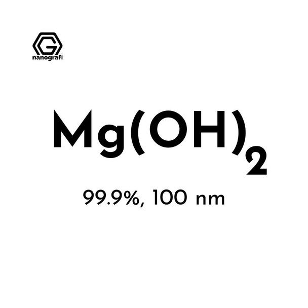Magnesium Hydroxide (Mg(OH)2) Nanopowder/Nanoparticles, Purity: 99.9%, Size: 100 nm (NG04CO1842)