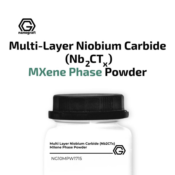 Multi Layer Niobium Carbide (Nb2CTx) MXene Phase Powder (NG10MPW1715)