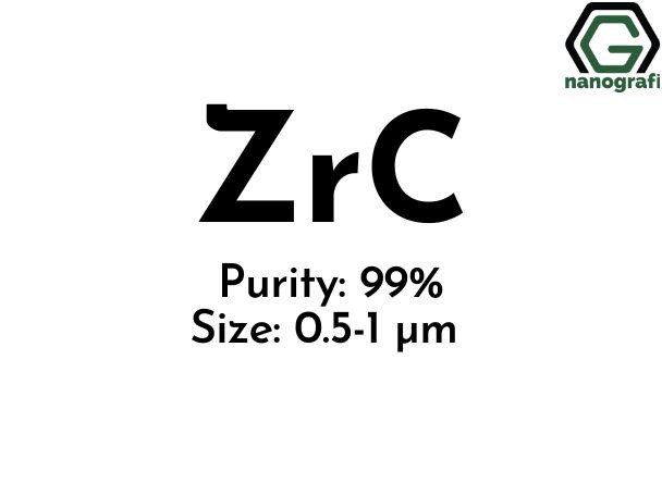 Zirconium Carbide (ZrC) Nanopowder/Nanoparticles, Purity: 99%, Size: 0.5-1 µm, Cubic- NG04CO2601