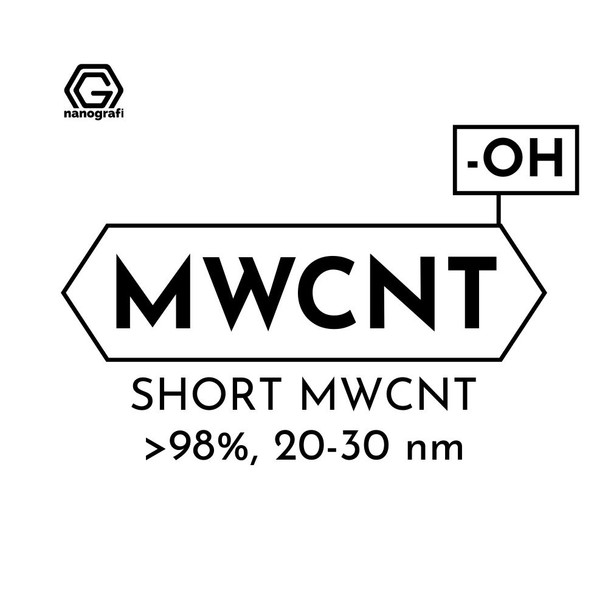 (-OH) Functionalized Short Length Multi Walled Carbon Nanotubes, Purity: > 98%, Outside Diameter: 20-30 nm (NG01SM0111)