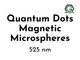 Quantum Dots Magnetic Microspheres 525 Nm