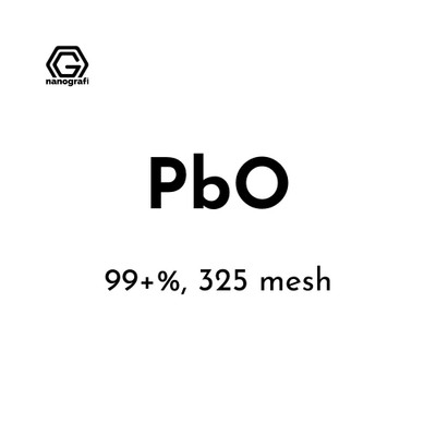 Pbo3 Lead (II) Oxide (PbO) Micron Powder