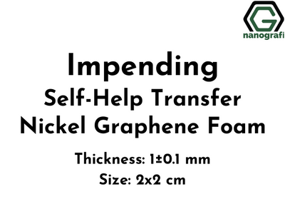 Impending Self Help Transfer Nickel Graphene Foam Thickness 1 0 1 Mm Size 2x2 Cm Nanografi Nano Technology