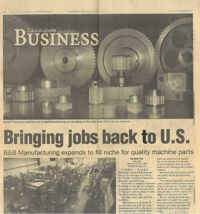 newspaper article