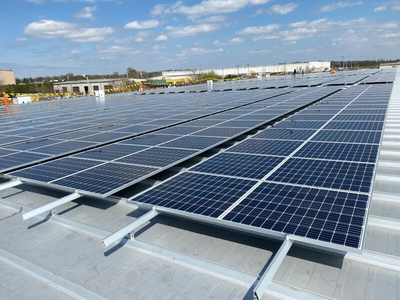 rooftop solar panels