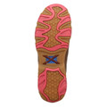 Twisted X Women's Dark Tan and Pink Chukka Driving Moc WDMX004