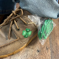 Twisted X Youth 4-H Leather Boat Shoe YDM0054