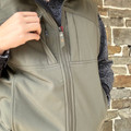 STS Ranch Men's Weston Olive Soft Shell Vest STS3017