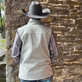 Roper Men's Taupe Soft Shell Vest 03-097-0782-6011 BR