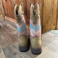 Roper Little Kid's Pastel Lace Glitter Boot 09-018-1903-2801 TA