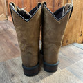Roper Little Kid's Tan Oiled Suede Monterey Square Toe Boot 09-018-0911-3313 TA
