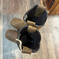 Roper Big Kid's Tan Oiled Suede Monterey Square Toe Boot 09-119-0911-3313 TA