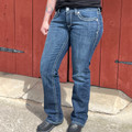 Ariat Women's Mid Rise Stretch Ivy Stackable Straight Leg Jeans 10024300