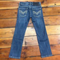 Rock & Roll Boy's Medium Vintage Embroidered Pocket Revolver Jeans BB1RD06702