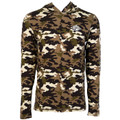 Hooey Men's Habitat Camo Hooded Bamboo Shirt HT1803CA