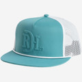 Red Dirt Hat Co Teal & White Brand Hat