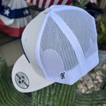 Hooey Ranchero Grey and White Trucker Hat 5027T-GYWH