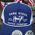 Hooey Rank Stock Navy and White Trucker Hat 2562T-NVWH