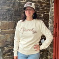 Hooey Ladies Stallion Crew Cream Punchy Crewneck Pullover PH1327CR