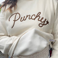 Hooey Ladies Stallion Crew Cream Punchy Crewneck Pullover PH1327CR