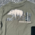 Hooey Youth Javelina Green Crew Neck Tee