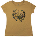 Hooey Girl's Mustard Mountain Girl Tee HT1401MU-Y