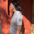 Red Dirt Hat Co. Grey Dillo Racer Graphic Tee