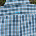 Ariat Boy's Khaki Plaid Pro Series Shelton Classic Fit Shirt 10058718