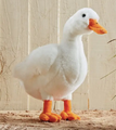 Large White Duck Stuffed Animal
