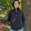 Ladies Hooey Black Quilted Storm Jacket HJ143BK