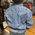 Panhandle Boy's Blue Paisley Long Sleeve Button Shirt SBB2S07401