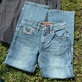 Rock & Roll Boy's Two Tone Bootcut Medium Vintage Jeans BB0BD07360