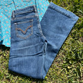 Rock & Roll Girl's Medium Wash Signature Pocket Trouser Jean