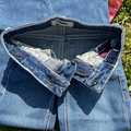 Rock & Roll Girl's Dark Vintage Steer & Horseshoe Embroidered Bootcut Jeans BG4MD07398