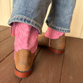Roper Big Kid's Gretchen Pink Faux Leather Boot 09-119-0191-3692-PI