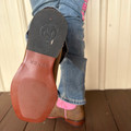 Roper Big Kid's Gretchen Pink Faux Leather Boot 09-119-0191-3692-PI