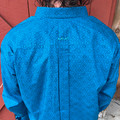 Ariat Mens Dark Teal Terrell Classic Fit Shirt 10065771