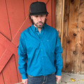 Ariat Mens Dark Teal Terrell Classic Fit Shirt 10065771