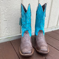 Roper Women's Turquoise Square Toe Lindsey Boot