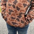 Rock & Roll Boy's Camel Camo Performance Mesh Hoodie