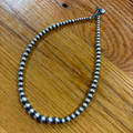 14" Graduated Navajo Pearl Choker Necklace