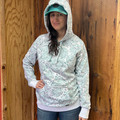Hooey Women's Turquoise Paisley Chaparral Hoodie
