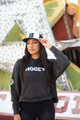 Hooey Women's Black Roomy Hoodie