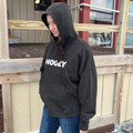 Hooey Women's Black Roomy Hoodie