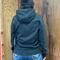 Hooey Women's Prairie Black and Orange Hoodie