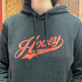Hooey Women's Prairie Black and Orange Hoodie