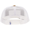 Hooey Wright Brothers Tan / White 5 Panel Trucker