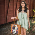 STS Basic Bliss Cowhide Tote STS39945