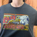 Lazy J Ranch Charcoal Retro Ranch Short Sleeve T-Shirt